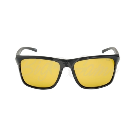 Очки солнцезащитные INVU Спортивные A2113F с чехлом 20063 цв. черный цв. ст. желтый фото 3