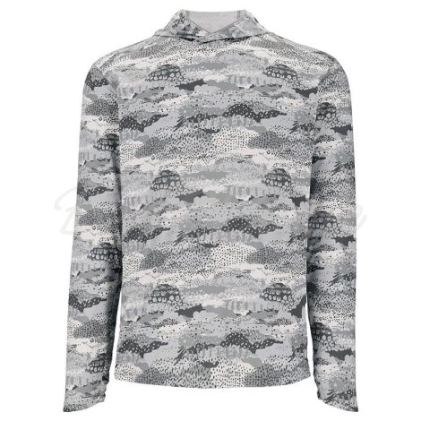 Термокофта SIMMS Bugstopper Solarflex Hoody цвет Shroud Sterling фото 1