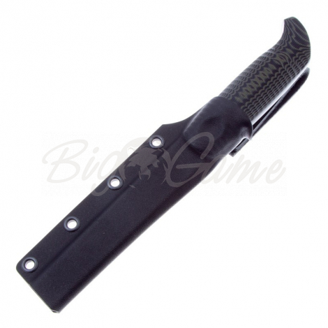 Нож OWL KNIFE North (сучок) сталь S125V рукоять G10 черно-оливковая фото 2