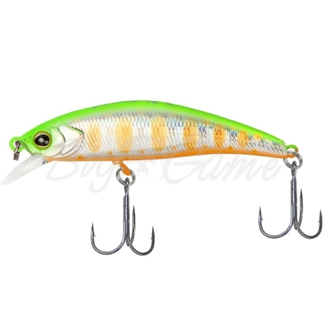 Воблер JACKALL TIMON Tricoroll Ryushin 53HW цв. lime yamame фото 2