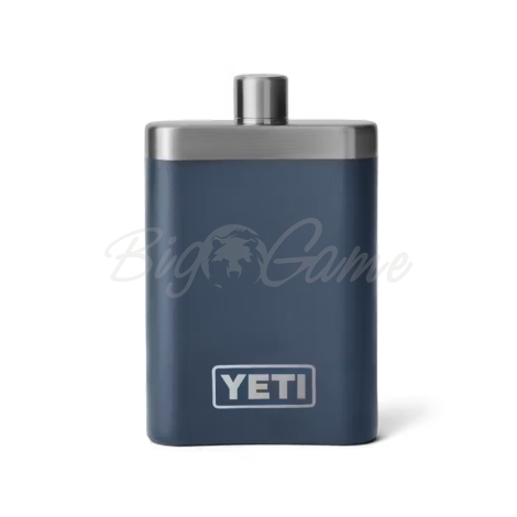 Фляжка YETI Flask SS цв. Navy фото 1