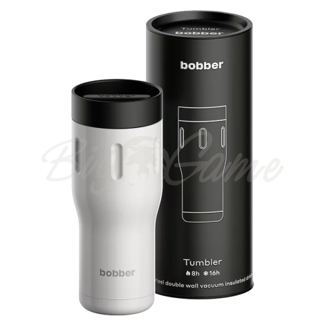 Термокружка BOBBER Tumbler 0,5 л цвет Sand Grey (светло-серый) фото 2