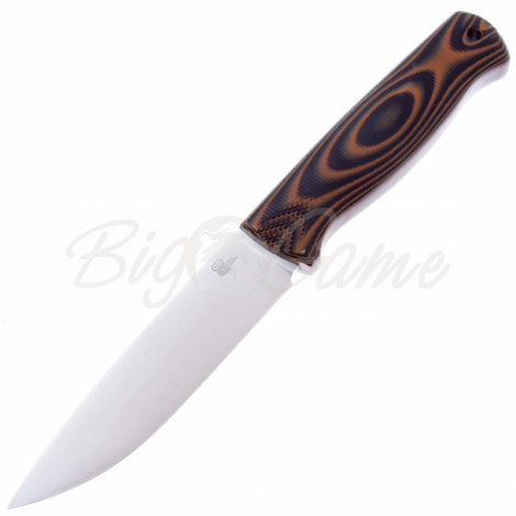 Нож OWL KNIFE Otus сталь N690 рукоять G10 черно-оранжевая фото 1