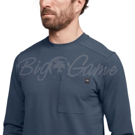 Лонгслив SITKA Foothills LS Crew цвет Starlight Blue фото 5