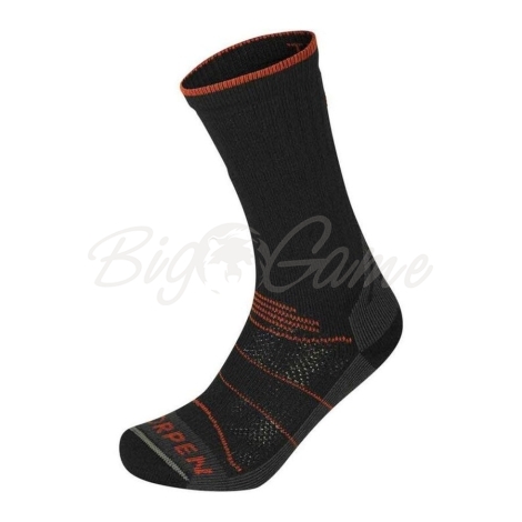 Носки LORPEN TCTE Trekking Thermic Eco цвет Black / Orange фото 1