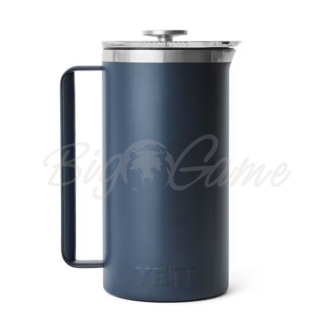 Кофейник YETI Rambler French Press 1005 (64 oz) цв. Navy фото 3