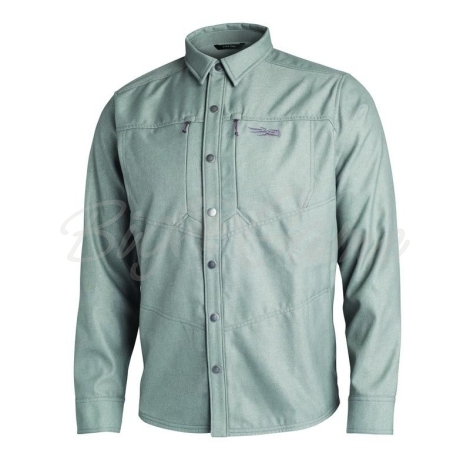 Рубашка SITKA Highland Overshirt цвет Granite фото 1