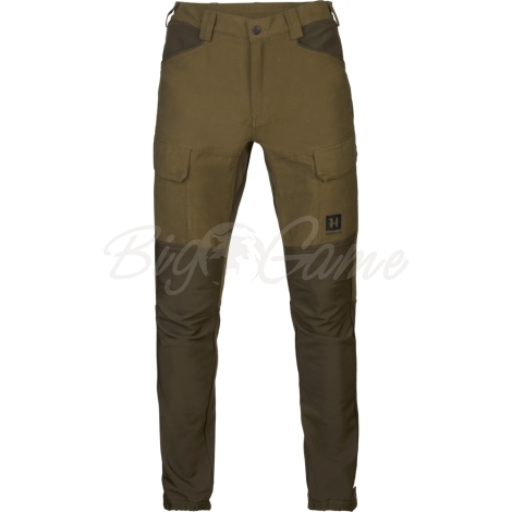Брюки HARKILA Scandinavian Trousers цвет Dark Olive / Willow Green фото 1