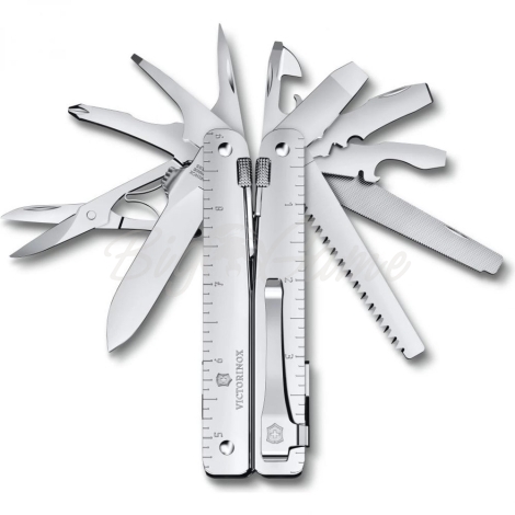 Мультитул VICTORINOX SwissTool MX Clip 26 функций цв. Серебристый фото 1