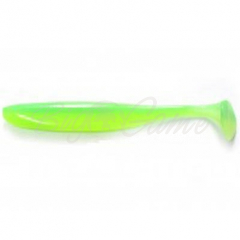 Виброхвост KEITECH Easy Shiner 8" (2 шт.) цв. #EA11 Lime Chartreuse Glow фото 1