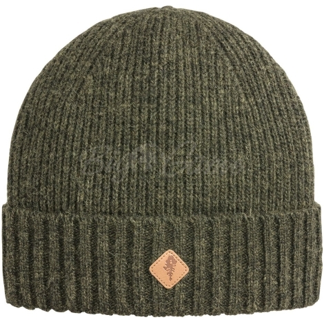 Шапка PINEWOOD Wool Knitted Hat цвет Mossgreen Mel фото 1