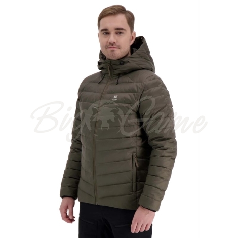 Куртка ALASKA MS Down Jacket цвет Moss Brown фото 2