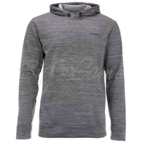 Толстовка SIMMS Challenger Hoody - Full Zip '21 цвет Steel Heather фото 1