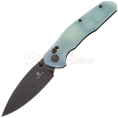 Нож складной BESTECH Ronan 14C28N рукоять стеклотекстолит G10 цв. Зеленый фото 1