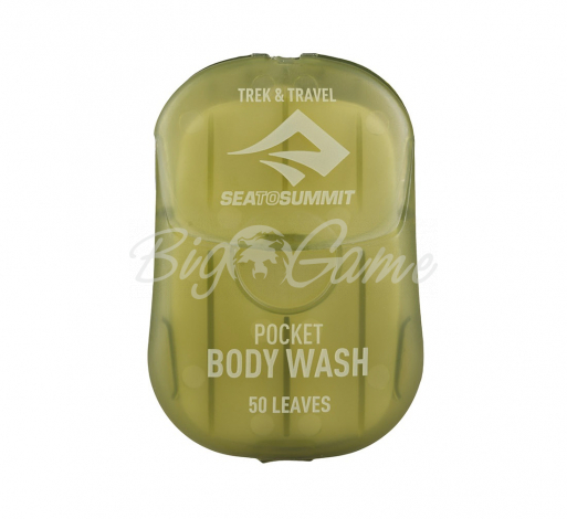 Мыло сухое SEA TO SUMMIT Trek & Travel Pocket Body Wash 50 Leaf фото 1