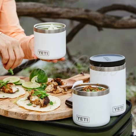Термос для еды YETI Rambler Food Jar 475 цвет Rescue Red фото 2