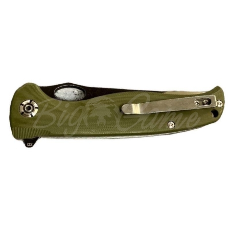 Нож QSP KNIFE Gavial складной цв. зеленый фото 7