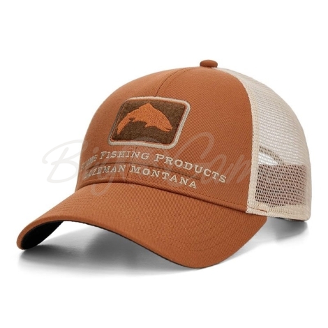 Кепка SIMMS Trout Icon Trucker цвет Stonefly фото 1