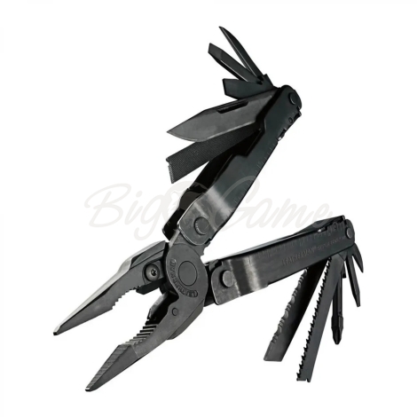 Мультитул LEATHERMAN Super Tool 300 (19 инструментов) цв. Black  фото 2