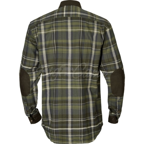 Рубашка HARKILA Pajala Shirt цвет Olive check фото 3