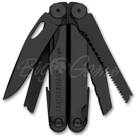 Мультитул LEATHERMAN Wave цв. Черный нейлоновый чехол фото 2