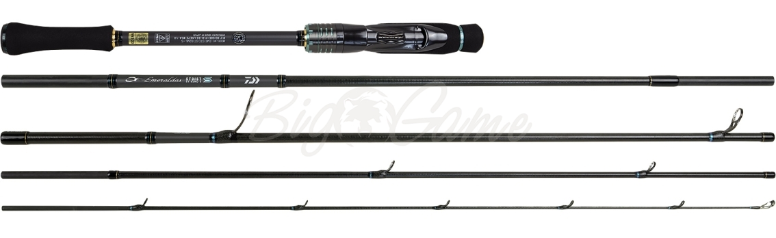 Спиннинг DAIWA Emeraldas Stoist 82ML-5 тест 1,8 - 3,5 EGI фото 2
