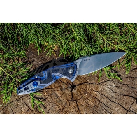 Нож складной RUIKE Knife P105-Q цв. Синий фото 8