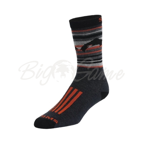 Носки SIMMS Daily Sock цвет Carbon фото 1