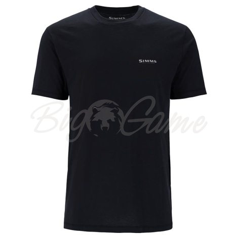 Футболка SIMMS Classic Tackle T-Shirt цвет Black фото 4