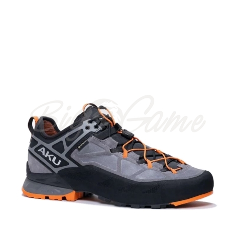 Кроссовки горные AKU Rock DFS II GTX цвет Grey / Orange фото 1