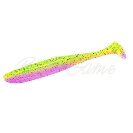 Виброхвост KEITECH Easy Shiner 5" (5 шт.) цв. EA#16 Cotton Candy Blue FLK фото 1