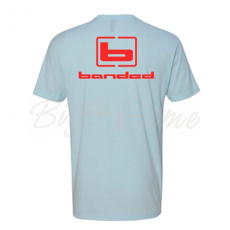 Футболка BANDED Signature S/S Tee-Classic Fit цвет Ice Blue фото 2