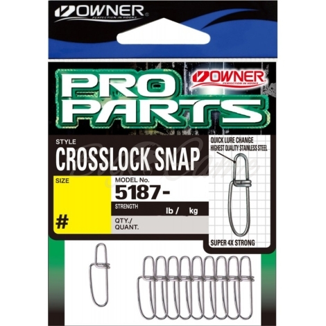 Застежка OWNER Cross Lock Snap фото 1