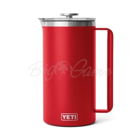 Кофейник YETI Rambler French Press 1005 (34 oz) цв. Rescue Red фото 11