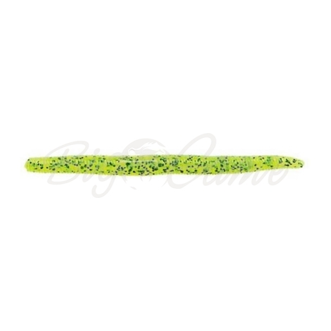 Червь PRADCO YUM Dinger 10 см 4 (15 шт.) цв. chartreuse pepeer фото 1