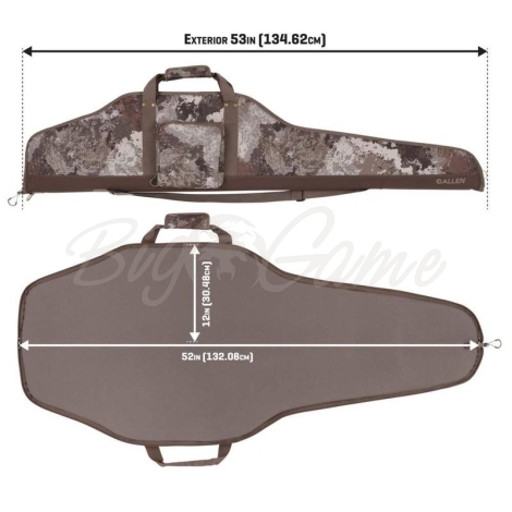 Чехол для оружия ALLEN Bedrock Long Rifle Case 135 см цвет Veil Alpine фото 5