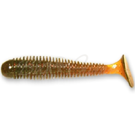 Виброхвост CRAZY FISH Vibro Worm 2" (8 шт.) зап. чеснок, код цв. 10 фото 1