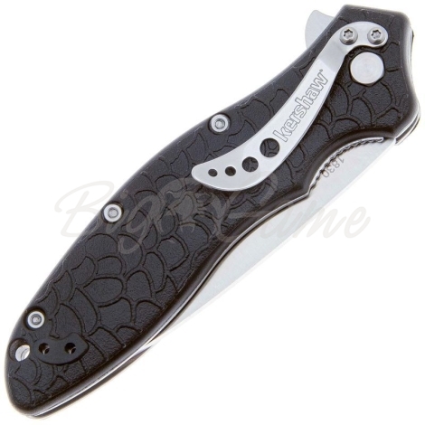 Нож складной полуавтоматический KERSHAW Oso Sweet сталь 8Cr13MoV рукоять Термопластик,нейлон цв. Черный фото 2