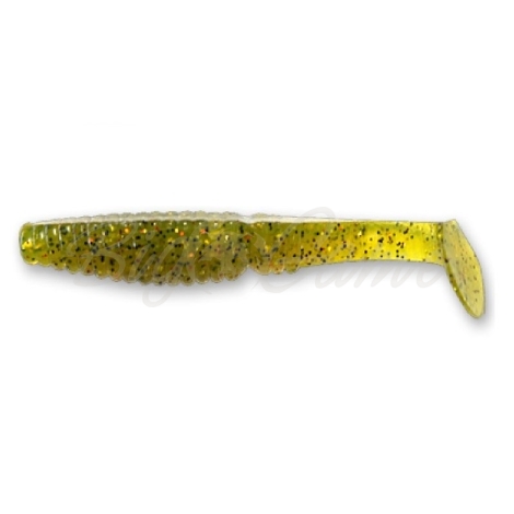 Виброхвост CRAZY FISH Scalp Minnow 3,2" (5 шт.) зап. жареная рыба, код цв. 1 фото 1