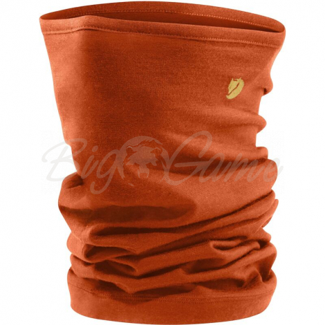 Балаклава FJALLRAVEN Bergtagen Neck Gaiter цв. 208 Hokkaido Orange фото 1