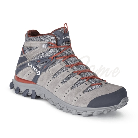 Ботинки треккинговые AKU Alterra Lite Mid GTX цвет Grey / Red фото 1