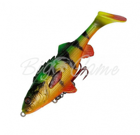 Приманка SAVAGE GEAR 4D Line Thru Perch Shad SS Окунь 20 см цв. 02-Firetiger фото 1