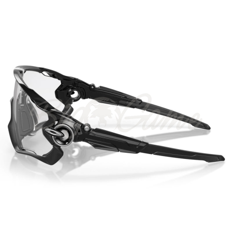 Очки солнцезащитные OAKLEY OO9290 цв. Черный цв. ст. Прозрачный фото 4