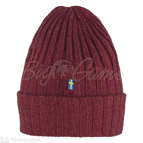 Шапка FJALLRAVEN Byron Hat цвет Dark Olive фото 1