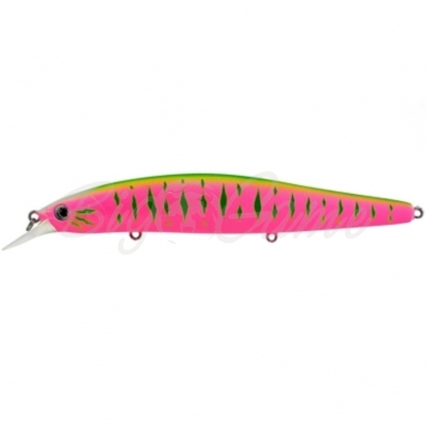 Воблер DAIWA Steez Minnow 125SP-SR цв. Pink Mat Tiger фото 1