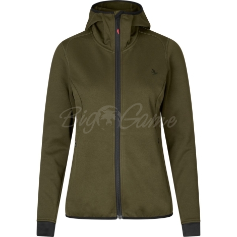 Толстовка SEELAND Power Fleece Women цвет Pine green фото 1