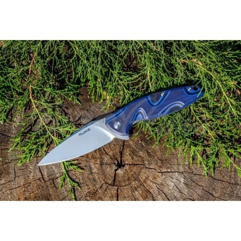 Нож складной RUIKE Knife P105-Q цв. Синий фото 9