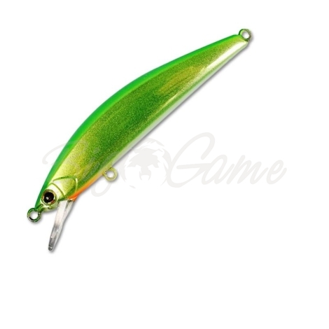 Воблер JACKALL TIMON Tricoroll GT 72SR-F цв. flash chartreuse фото 2