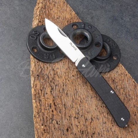 Нож складной RUIKE Knife L11-B цв. Черный фото 15