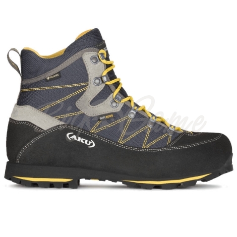 Ботинки треккинговые AKU Trekker III Wide GTX цвет Anthracite / Mustard фото 5